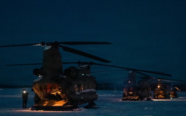 11th Airborne Division Conducts a Nighttime Air Assault During JPMRC 26-02