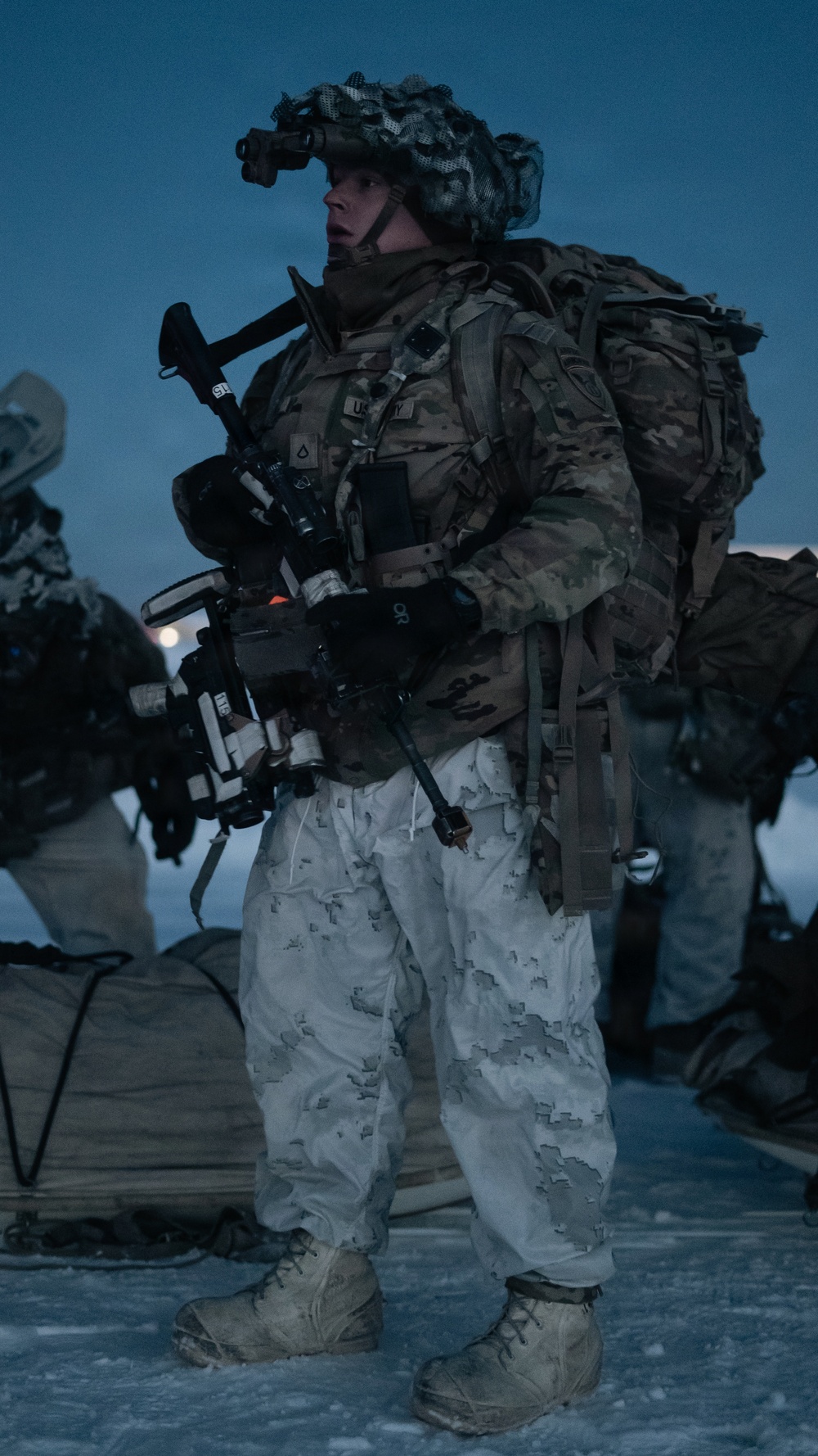 11th Airborne Division Conducts a Nighttime Air Assault During JPMRC 26-02