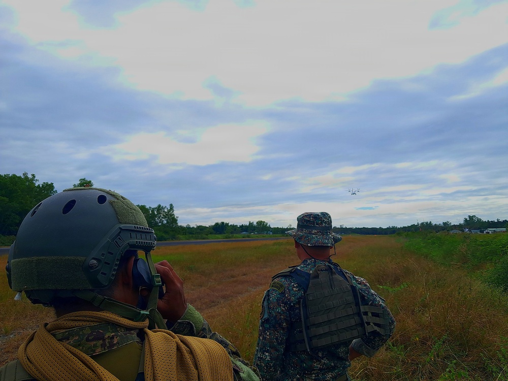 AFP, US Forces Train Together in Austere Landing Zone CASEVAC