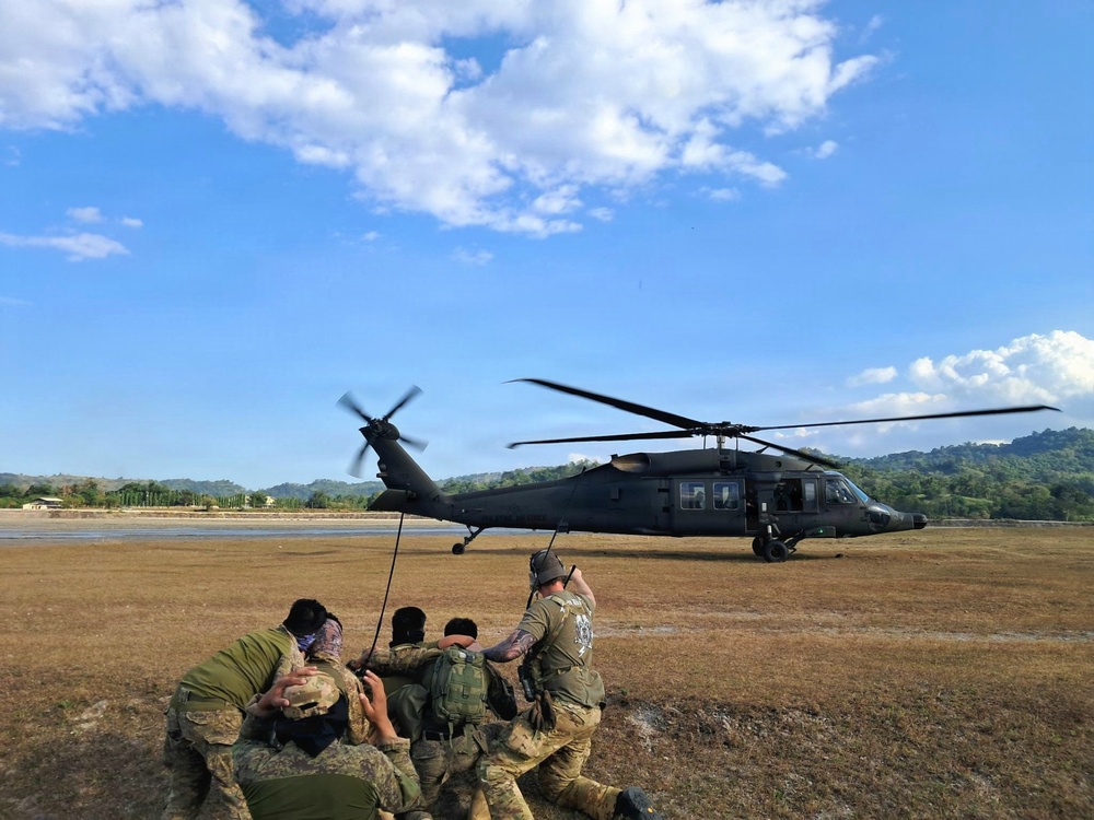 AFP, US Forces Train Together in Austere Landing Zone CASEVAC