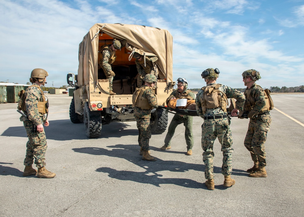 24th MEU CERTEX: CASEVAC Exercise