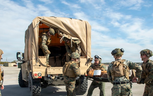24th MEU CERTEX: CASEVAC Exercise
