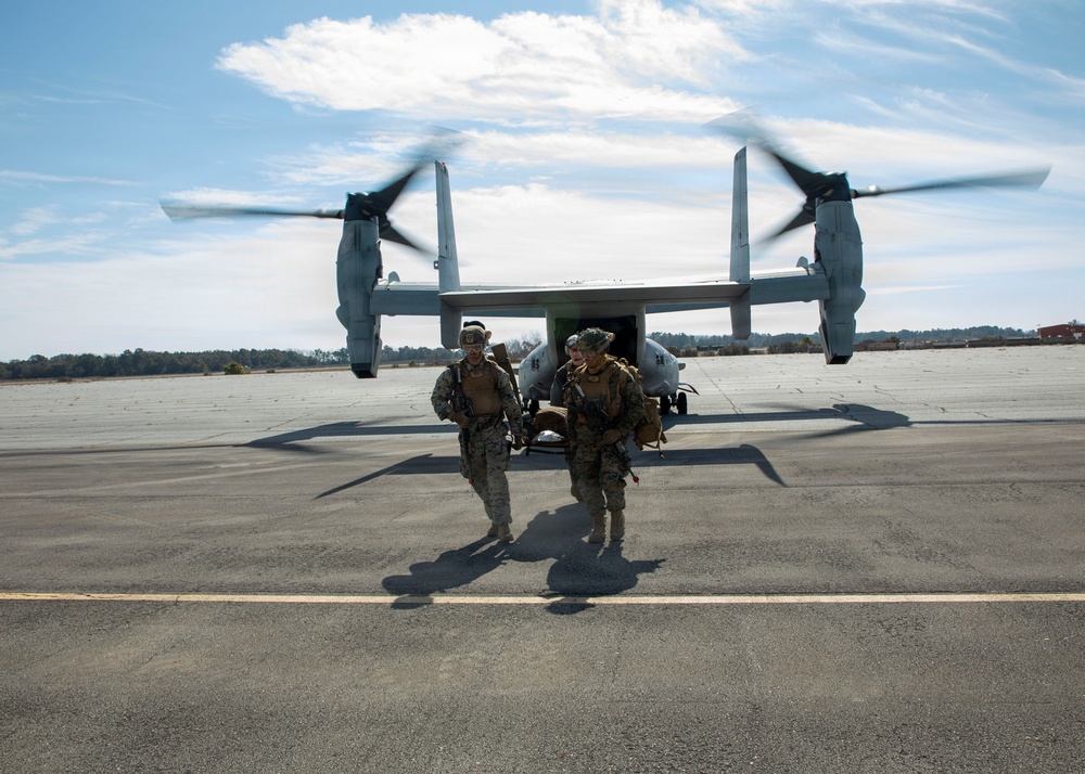 24th MEU CERTEX: CASEVAC Exercise