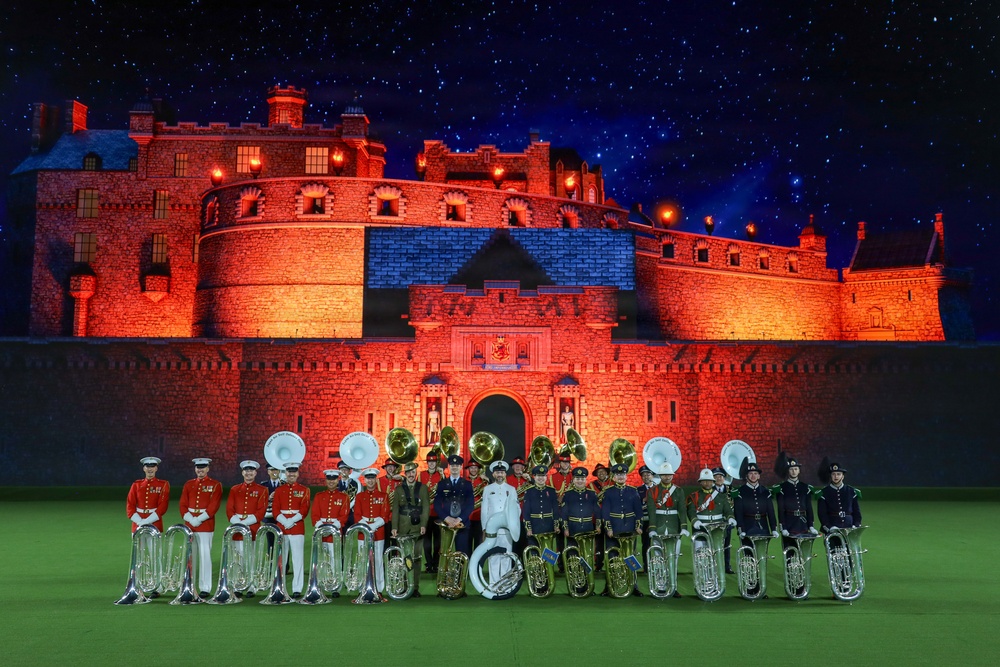 "The Commandant's Own" photo day with the Royal Edinburgh Military Tattoo