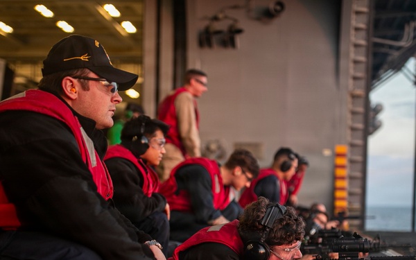 USS Tripoli Conducts Live Fire Evolution