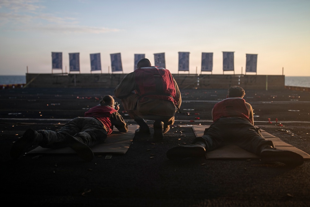 USS Tripoli Conducts Live Fire Evolution