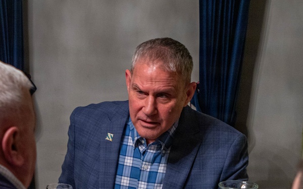 Georgian Col. Mikhail Kutateladze CIB award ceremony