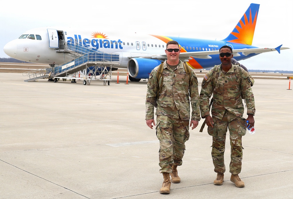 MACOMB-BASED ARMY NATIONAL GUARD ENGINEER UNIT COMPLETES MISSION IN MIDDLE EAST, RETURNS TO ILLINOIS