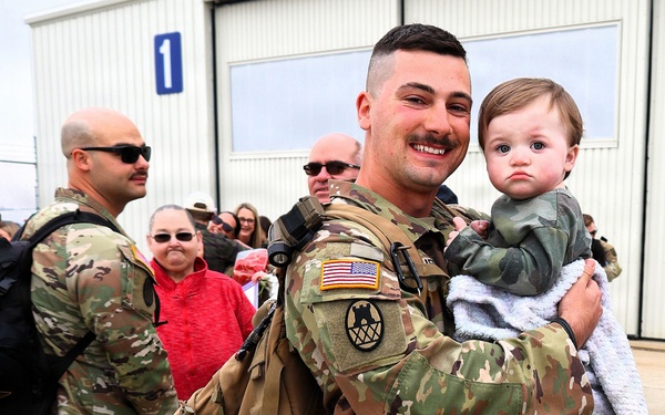 MACOMB-BASED ARMY NATIONAL GUARD ENGINEER UNIT COMPLETES MISSION IN MIDDLE EAST, RETURNS TO ILLINOIS