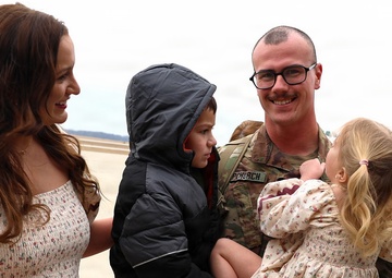 MACOMB-BASED ARMY NATIONAL GUARD ENGINEER UNIT COMPLETES MISSION IN MIDDLE EAST, RETURNS TO ILLINOIS