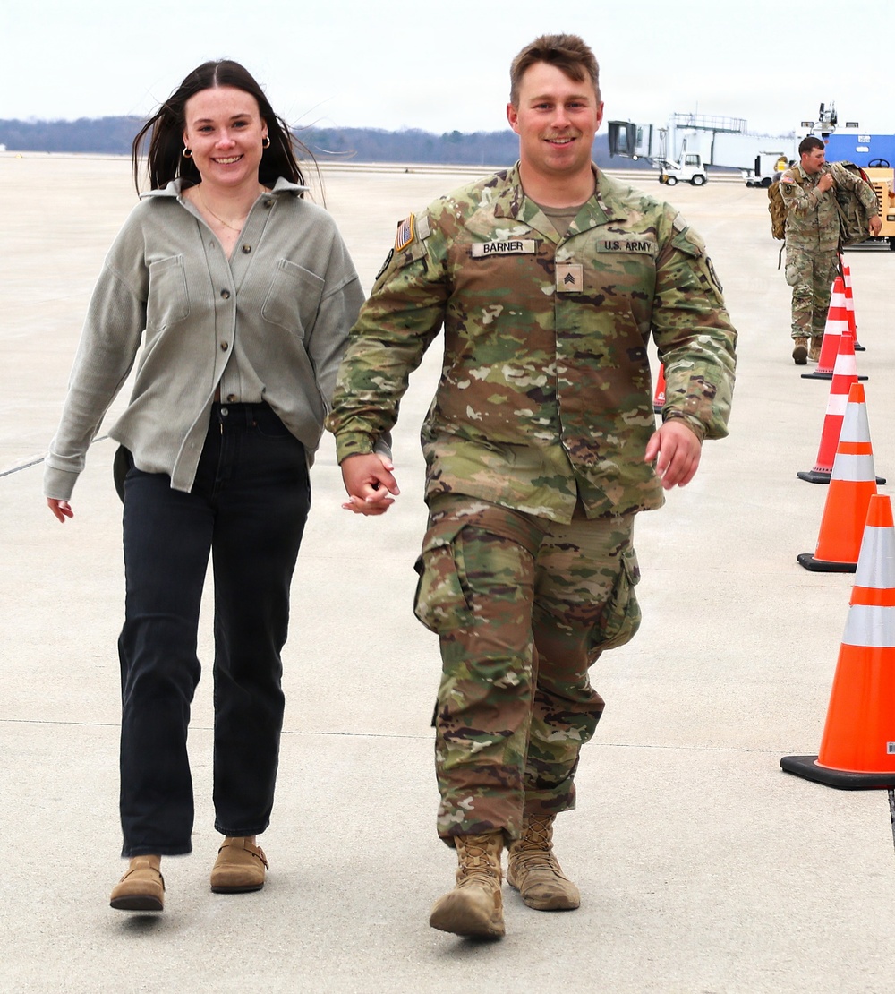 MACOMB-BASED ARMY NATIONAL GUARD ENGINEER UNIT COMPLETES MISSION IN MIDDLE EAST, RETURNS TO ILLINOIS