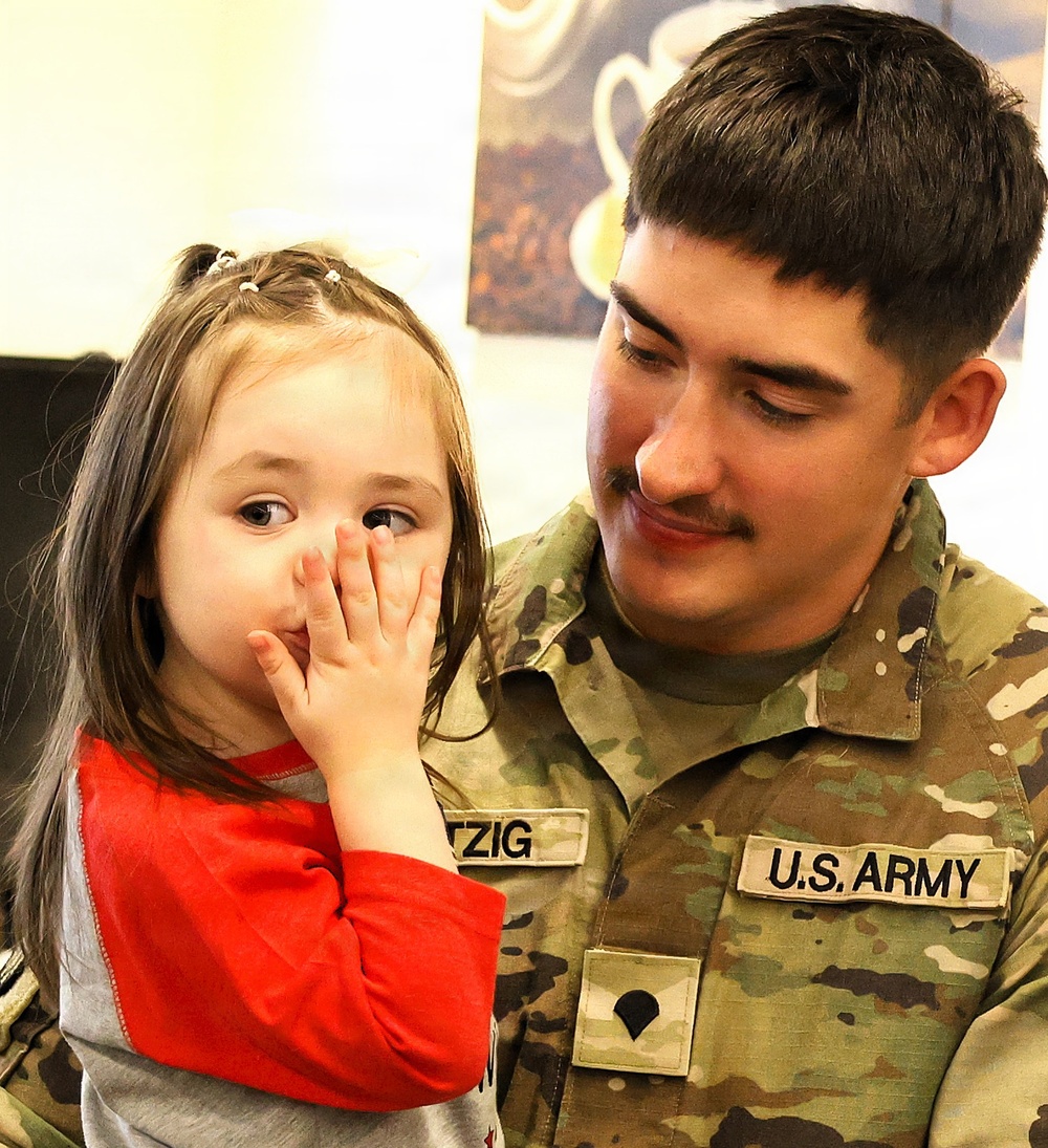 MACOMB-BASED ARMY NATIONAL GUARD ENGINEER UNIT COMPLETES MISSION IN MIDDLE EAST, RETURNS TO ILLINOIS