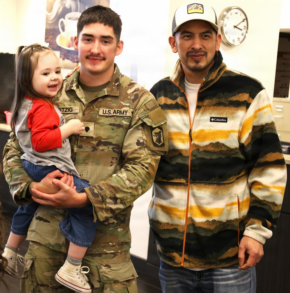 MACOMB-BASED ARMY NATIONAL GUARD ENGINEER UNIT COMPLETES MISSION IN MIDDLE EAST, RETURNS TO ILLINOIS