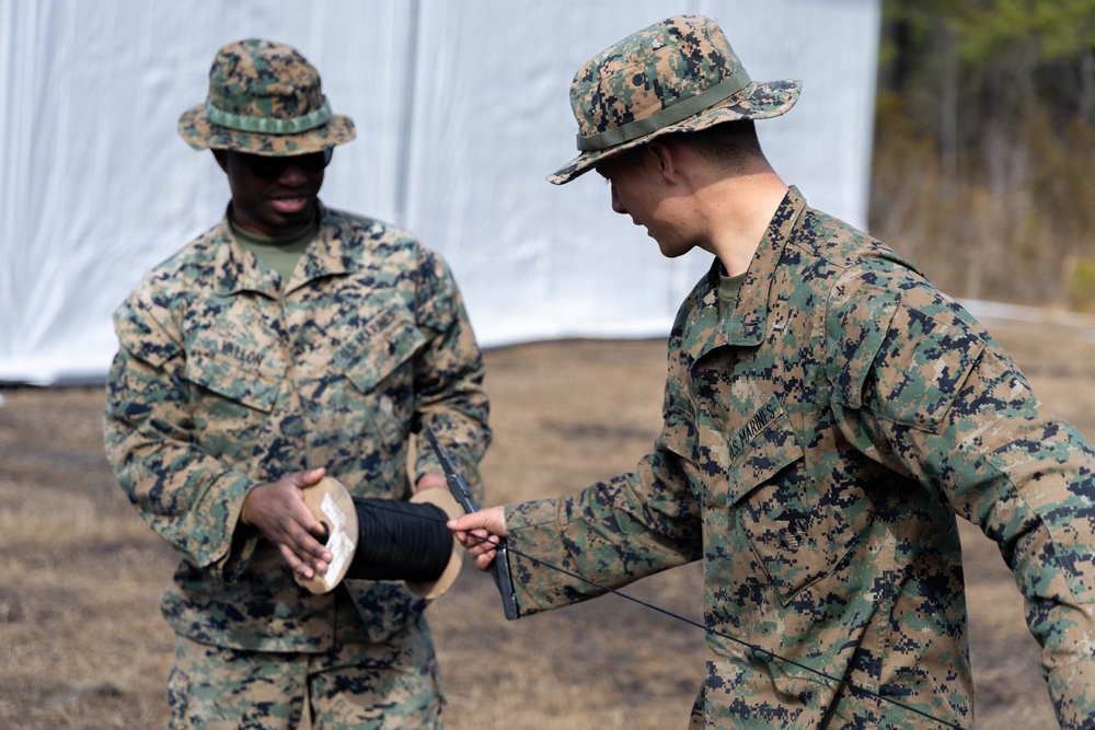24th MEU CERTEX: Evacuation Control Center set-up