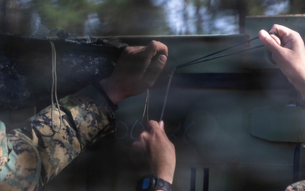 24th MEU CERTEX: Evacuation Control Center set-up