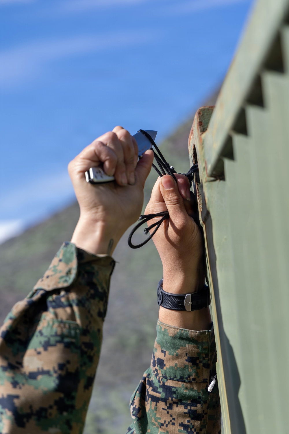 24th MEU CERTEX: Evacuation Control Center set-up