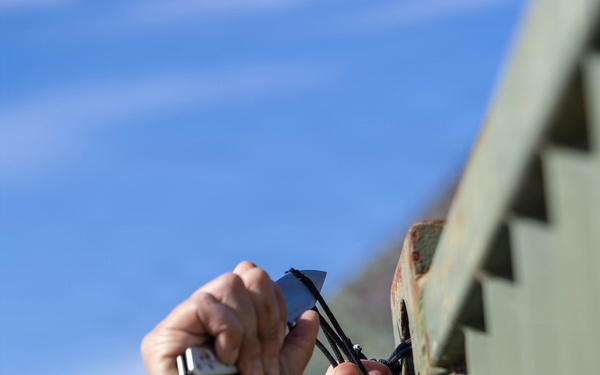 24th MEU CERTEX: Evacuation Control Center set-up