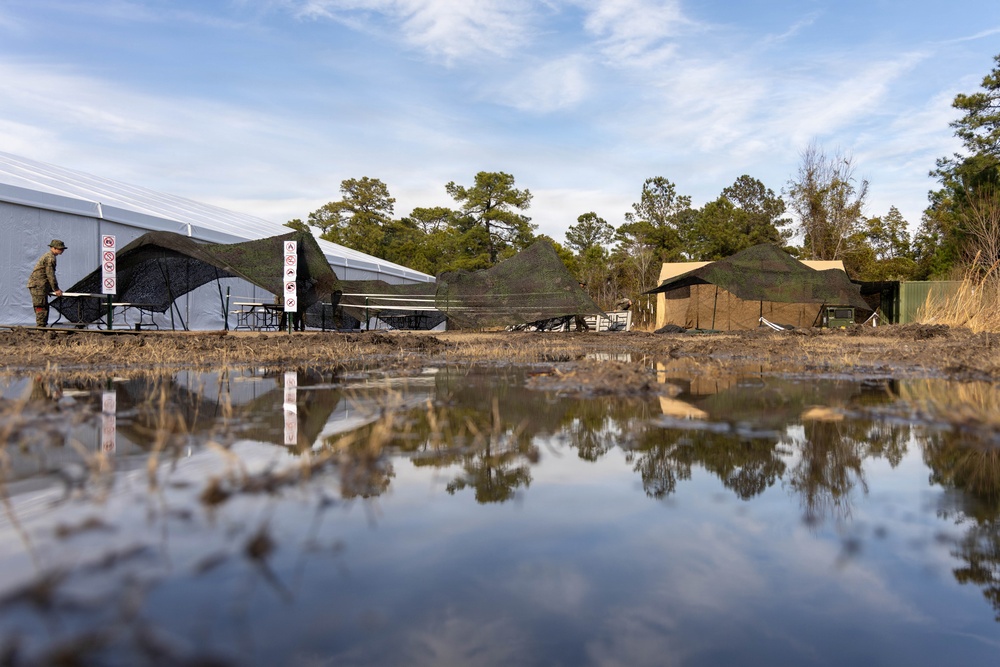24th MEU CERTEX: Evacuation Control Center set-up