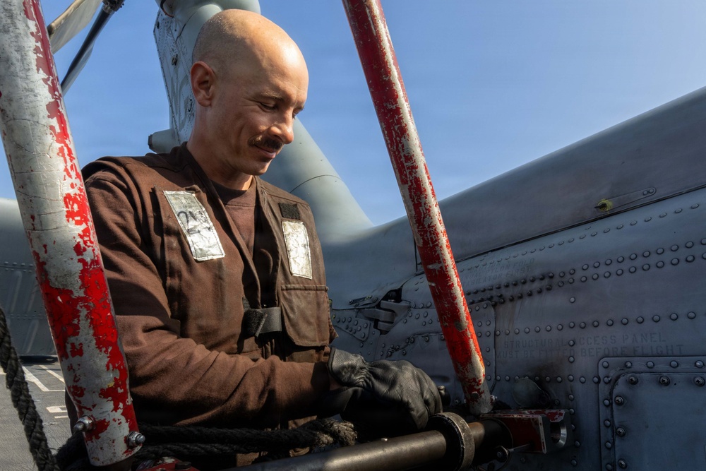 Abraham Lincoln Conducts Routine Operations