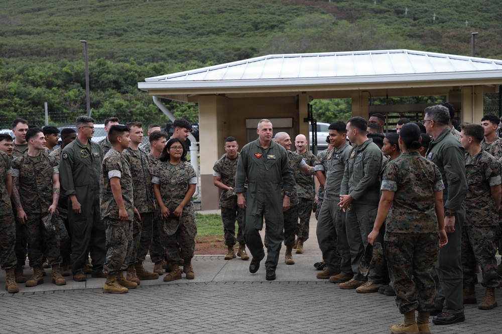 Marine Aircraft Group 24 Marines Receive recognition for outstanding service