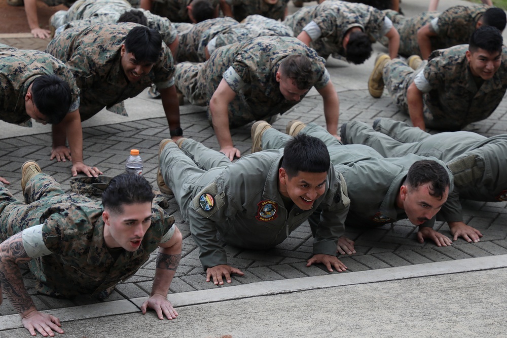 Marine Aircraft Group 24 Marines Receive recognition for outstanding service