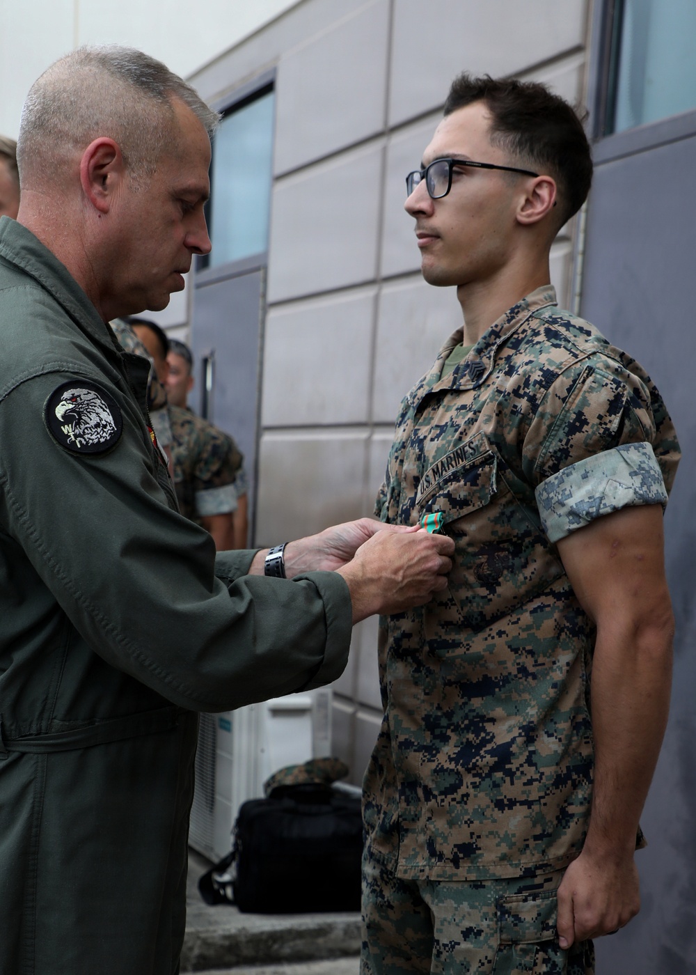 Marine Aircraft Group 24 Marines Receive recognition for outstanding service
