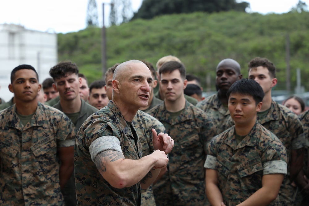 Marine Aircraft Group 24 Marines Receive recognition for outstanding service