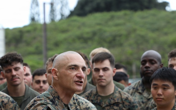 Marine Aircraft Group 24 Marines Receive recognition for outstanding service