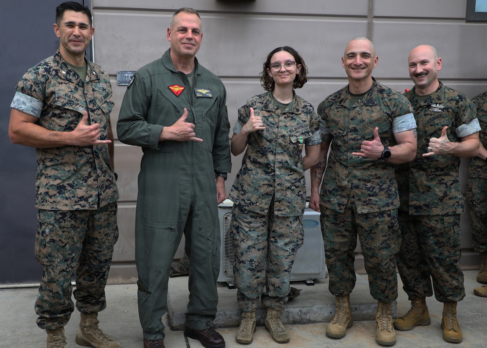 Marine Aircraft Group 24 Marines Receive recognition for outstanding service