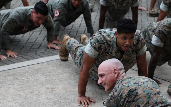 Marine Aircraft Group 24 Marines Receive recognition for outstanding service