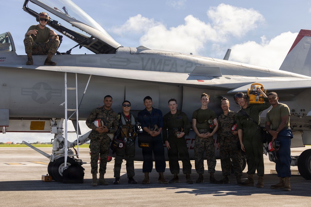VMFA-232 executes aviation operations during GATR