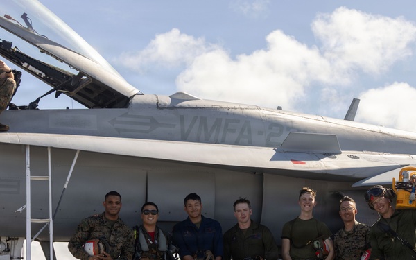 VMFA-232 executes aviation operations during GATR