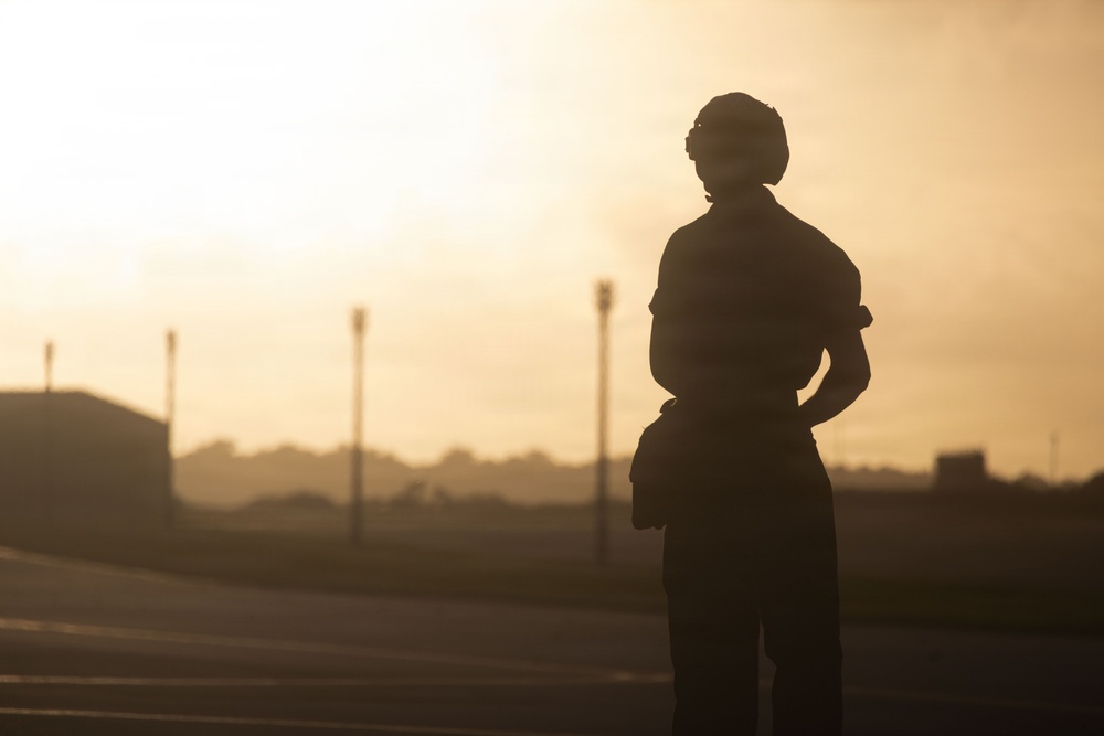 VMFA-232 prepares aircraft during GATR