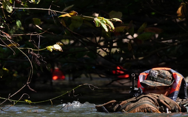 Jungle Operations Training Course - Panama: Jungle Waterborne Ops and Land Navigation
