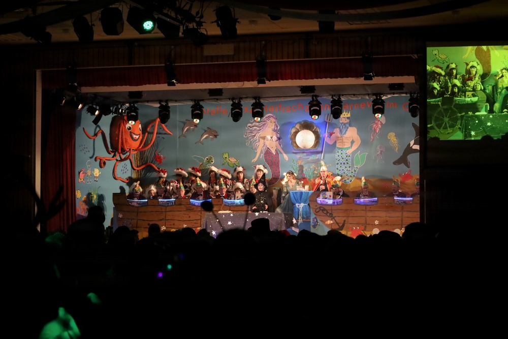 Fasching Show Brings Together Local and Military Communities at Brühlhalle