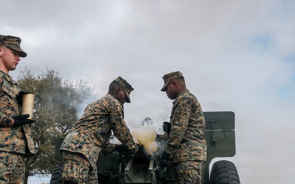 Presidents Day 21-Gun Salute