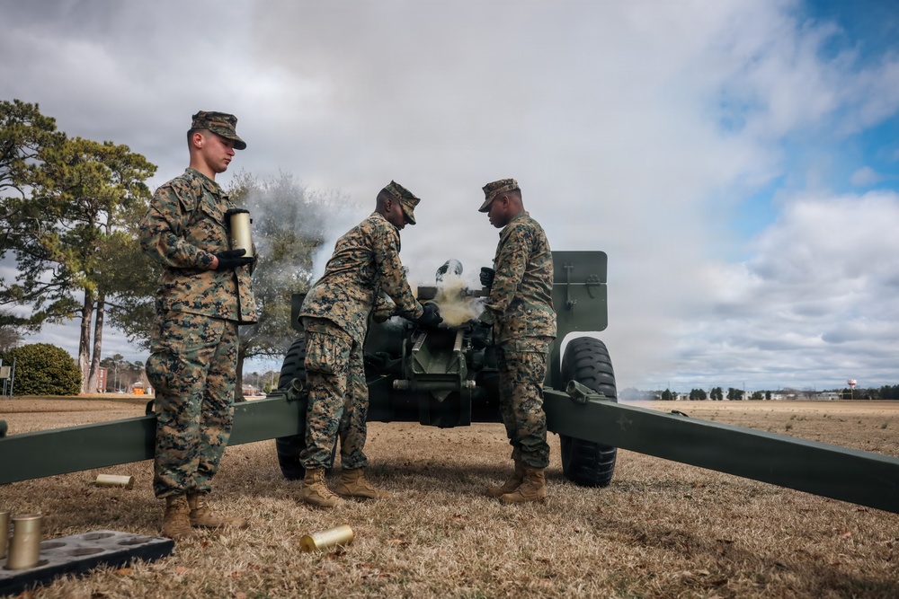 Presidents Day 21-Gun Salute