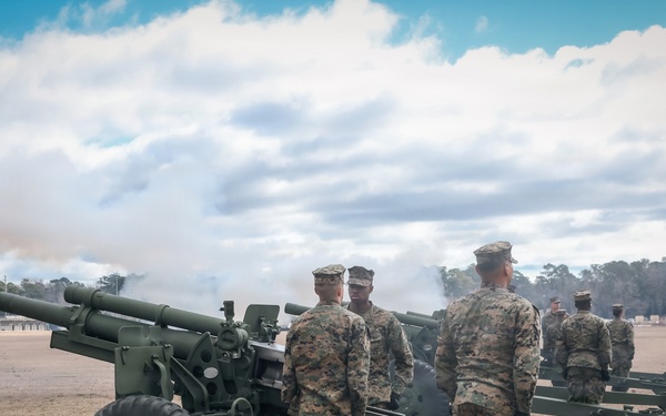 Presidents Day 21-Gun Salute