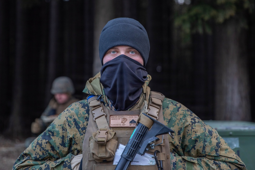 Marine Wing Support Squadron 171 trains at Mount Fuji
