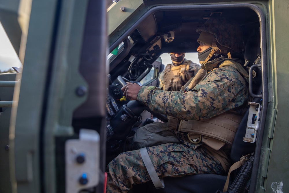 Marine Wing Support Squadron 171 trains at Mount Fuji
