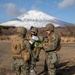 Marine Wing Support Squadron 171 trains at Mount Fuji