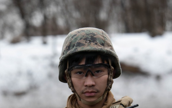 Marine Wing Support Squadron 171 trains at Mount Fuji