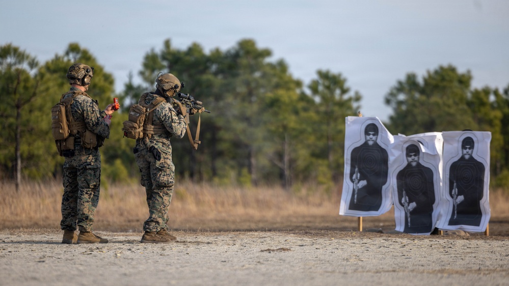 3-Hole Punch: V32 CERTEX Live-fire range