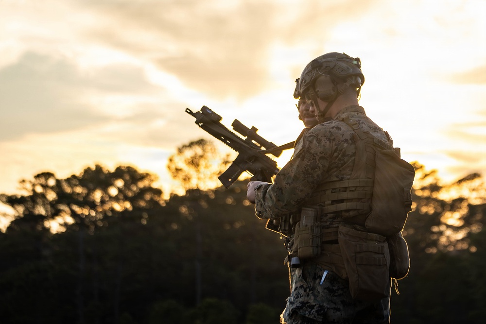 3-Hole Punch: V32 CERTEX Live-fire range