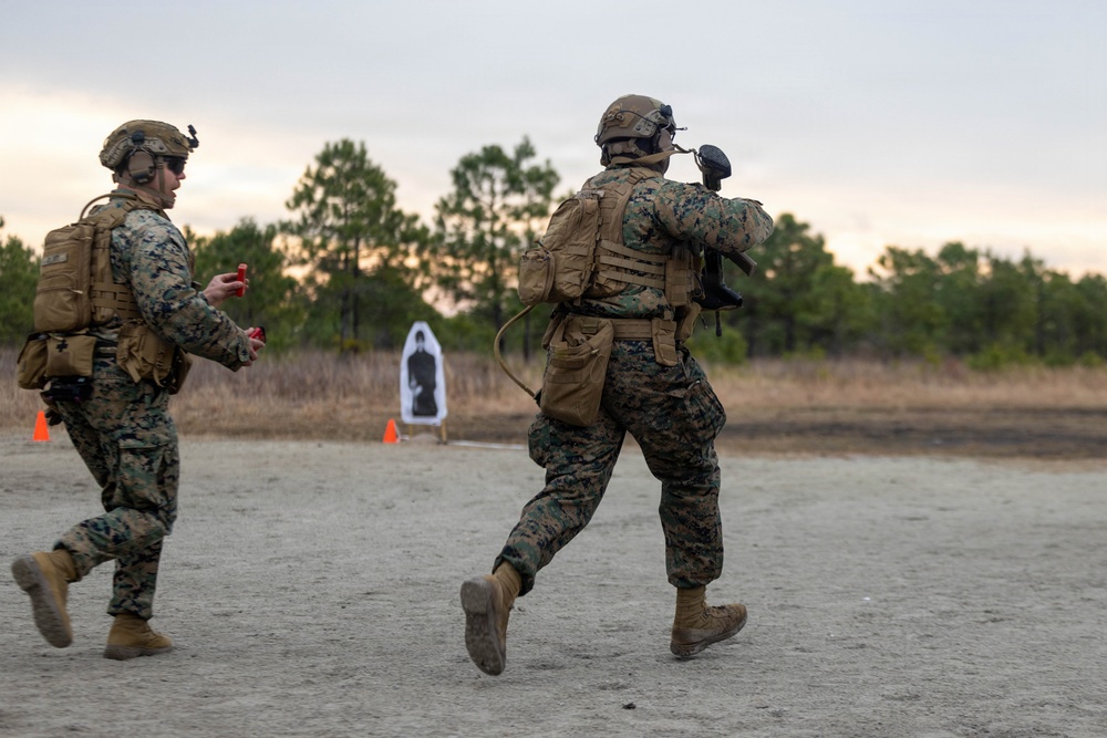 3-Hole Punch: V32 CERTEX Live-fire range