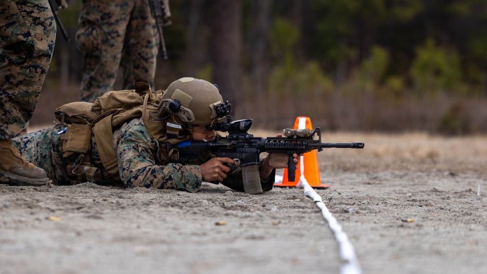 3-Hole Punch: V32 CERTEX Live-fire range