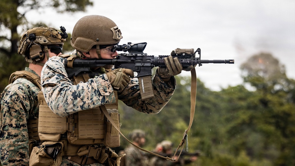 3-Hole Punch: V32 CERTEX Live-fire range