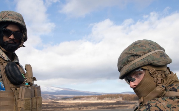 Marine Wing Support Squadron 171 trains at Mount Fuji