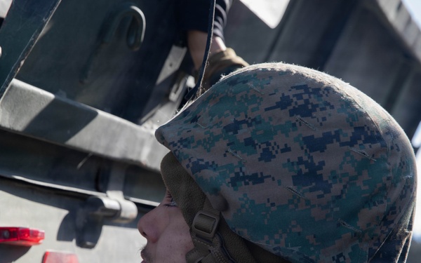 Marine Wing Support Squadron 171 trains at Mount Fuji