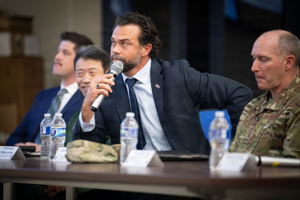 USecAF Visits Yokota Air Base